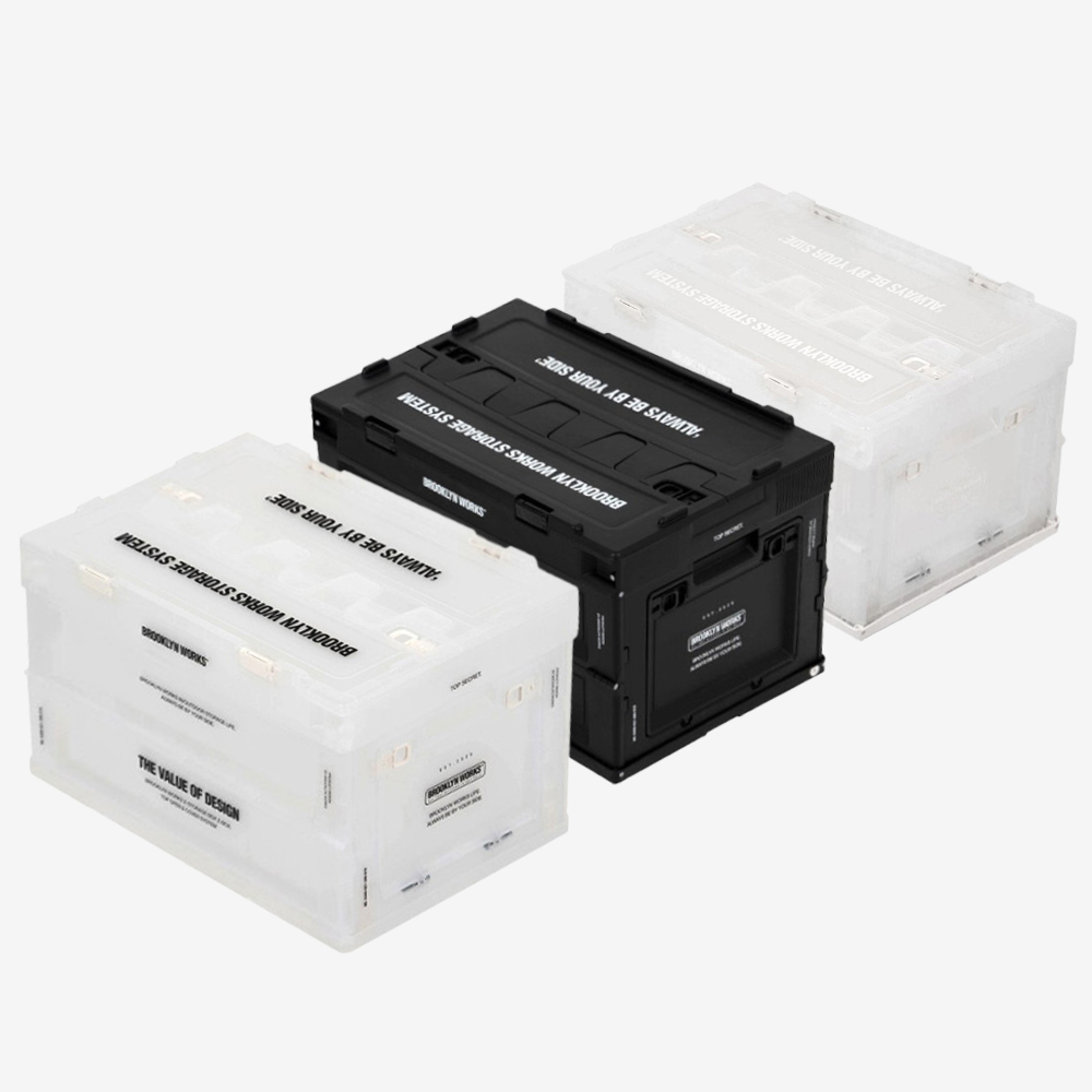 브루클린웍스 Z 박스 50L 2.0 캠핑 접이식 폴딩 오픈형 수납 정리함 트렁크 멀티 상자