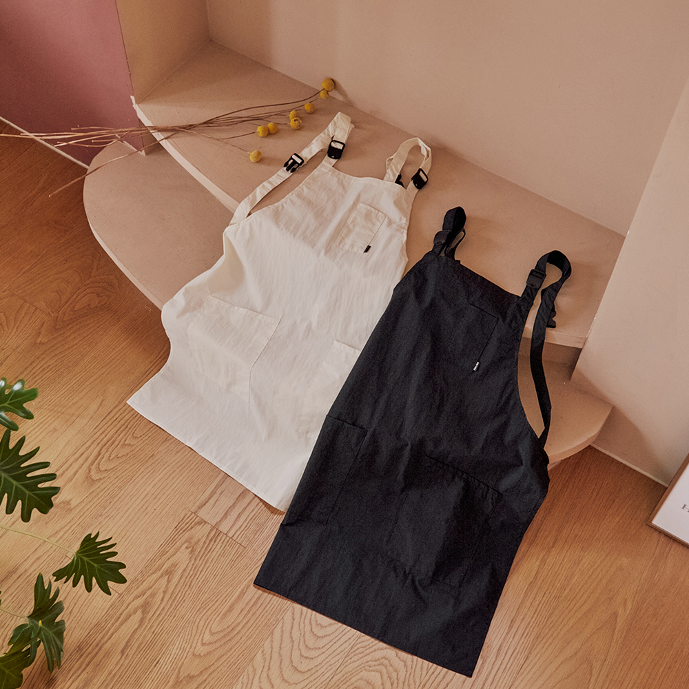 똑똑한소비마켓 120g 초경량 더스트프리 앞치마 방수 카페 미용 공방 식당 앞치마