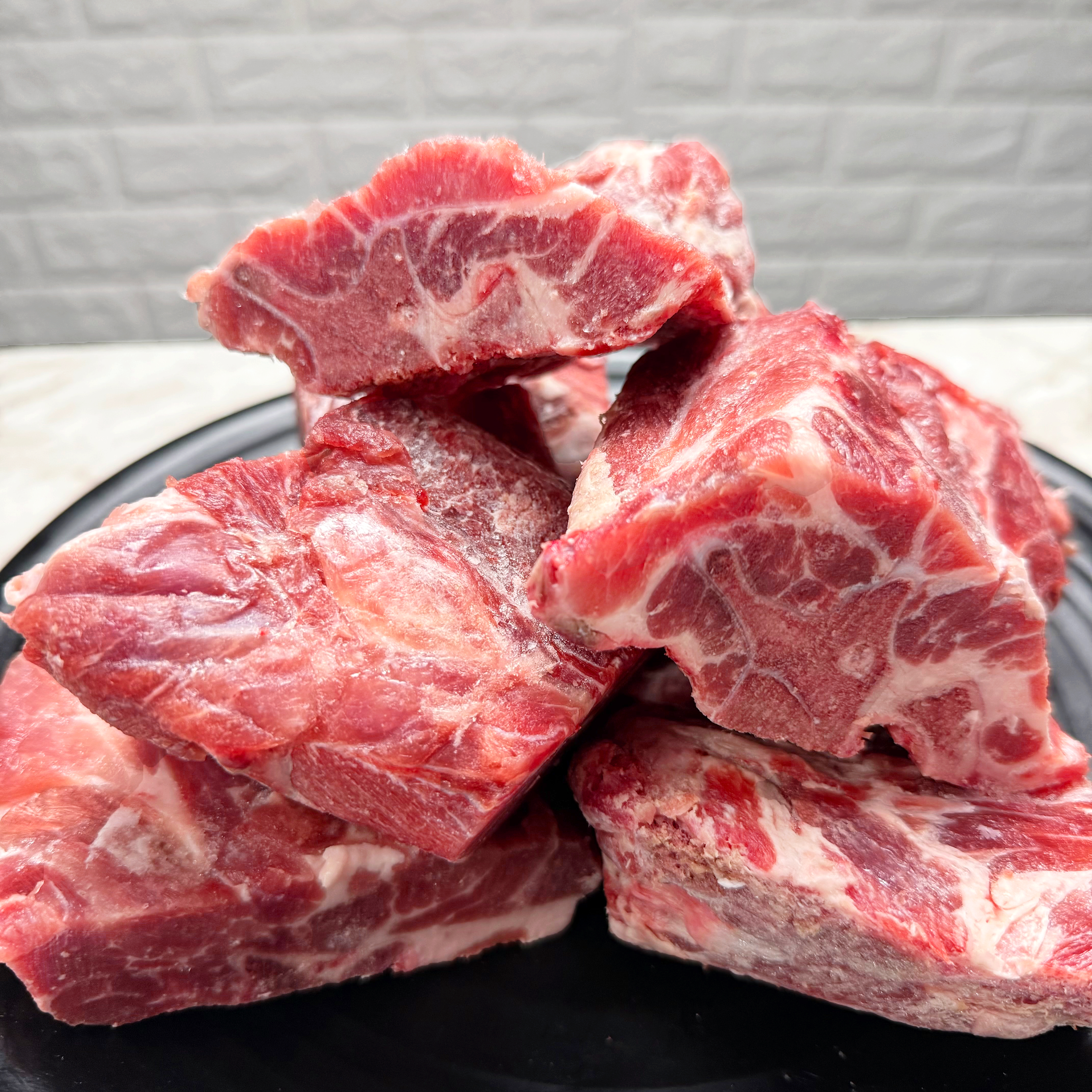 바라던 담백한 살코기 많은 돼지 목뼈 1kg 감자탕 해장국용 - 상세 이미지 2