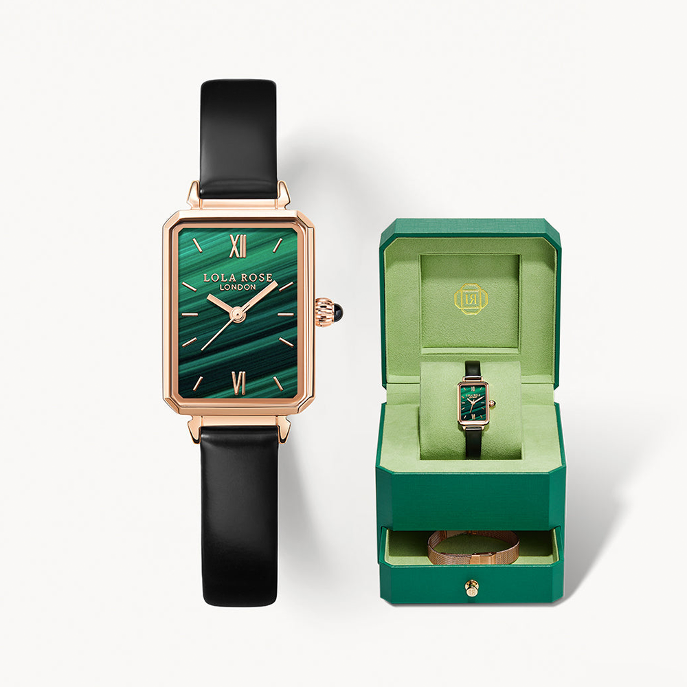 롤라로즈 Ms Lola 말라카이트 텍스처드 여자친구생일선물 세트 LR2136TZ 제품 이미지