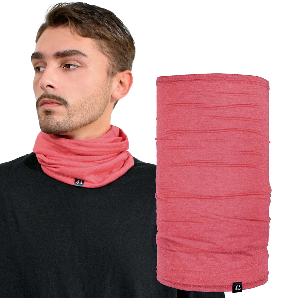 스포츠 넥워머 UV차단 싸이클 목토시 레드 - 상품 이미지