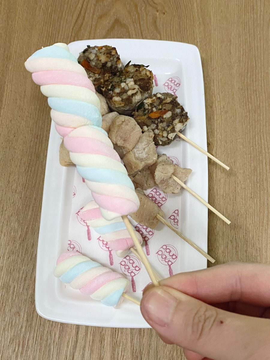 대나무 꼬지 꼬치 10cm 1000개 캠핑 산적 탕후루 일회용 손잡이 나무 꼬치 막대 꽂이 - 상세 이미지 4