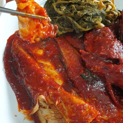 [센터합배송]진한양념 시래기 듬뿍 코다리 무조림 2인분 양구시래기 코다리찜 - 상세 이미지 2