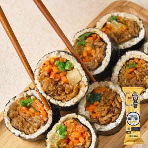 굿스푼 저당 잡곡 곤약 우엉유부 비건 김밥 외 9종 간편 냉동김밥 220... 맛있게 먹은 솔직 후기 - 상품 이미지 1