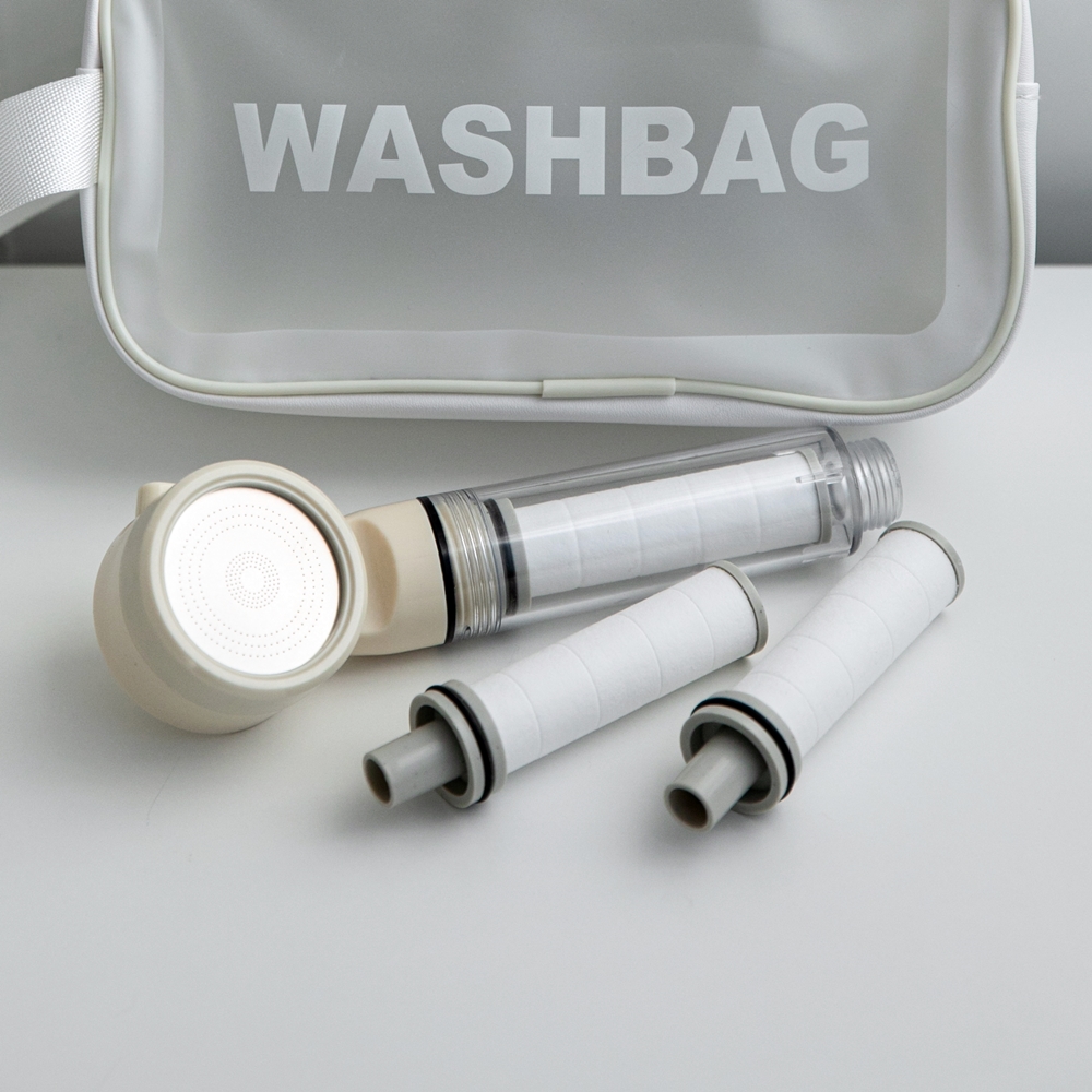 맨사템 여행용 해외 필리핀 태국 발리 베트남 나트랑 세부 샤워기 필터