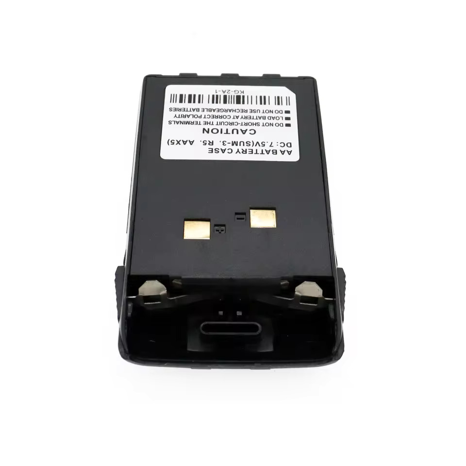 Wouxun KG-UVD1P KG-UV6D KG-659 KG-669 플러스 KG-679 라디오 워키토키용 교체 배터리 케이스 셸 7.5V 1400mah 5xAA : 돈나무18