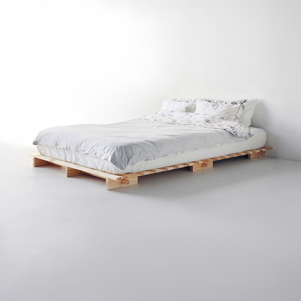 VESTBY 원목침대 퀸 150200 소나무