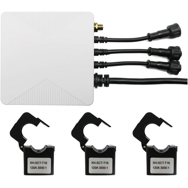 라이프 3단계 WiFi 지그비 에너지 KWH 미터 80AP 파워 클램프 전류 변압기 앱 모니터 및 기록 전력 소비 제어 구성 요소색상 500 : 씨에이컴퍼... 
