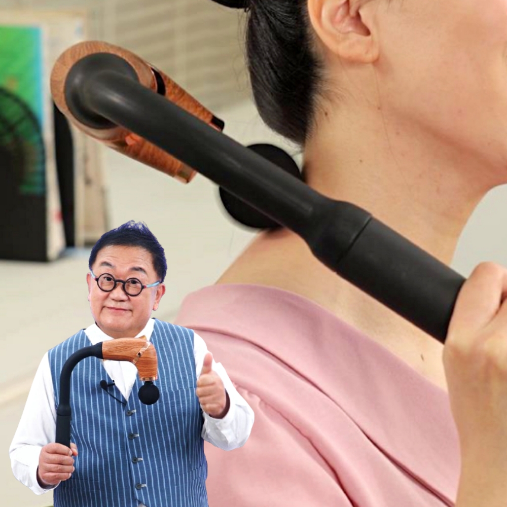 이용식 독일 몬타 싹풀려 집중강타 셀프 마사지건 승모근 마사지기 무선 진동안마기