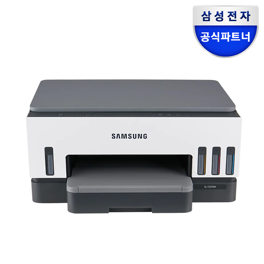 삼성전자 SL-T2270W 무한 잉크젯 복합기 무선 프린터기 복사 인쇄기 잉크포함 와이파이