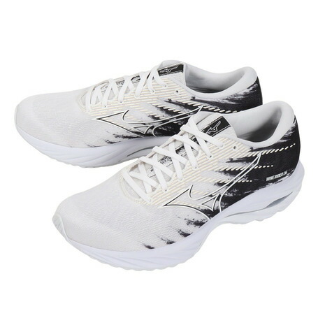 미즈노 MIZUNO 웨이브 라이더 26 런닝화 조깅화 J1GC220801 화이트 - 상품 이미지