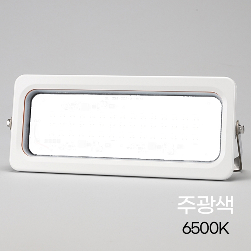LED 투광등 사각투광기 공장등 선박 트렉터 지게차 무극성 주광색 150W - 상세 이미지 2