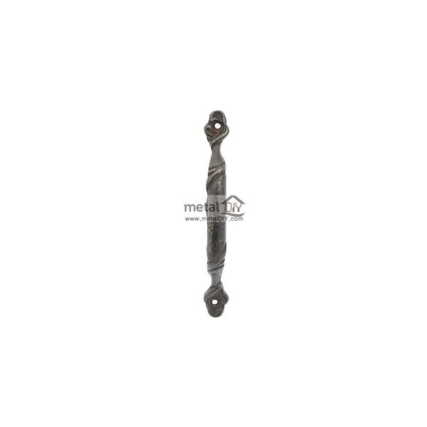 철물박사 장미넝쿨 주물 2구 손잡이 (소/L85mm/홀간격73mm 1개) : 브라우니박스20