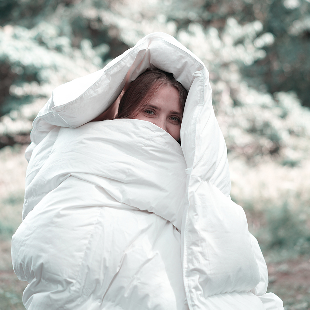 클래식패브릭 헝가리 구스이불 한파용 SS