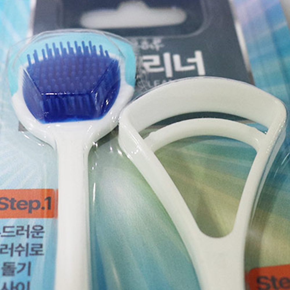 혀백태제거 설태제거 텅브러쉬 - 상품 이미지