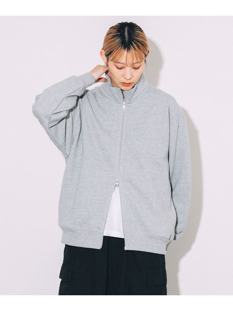 빔즈 BEAMS T 집업 스웨트 점퍼 Stand Zip Blouson 2컬러 - 상세 이미지 2