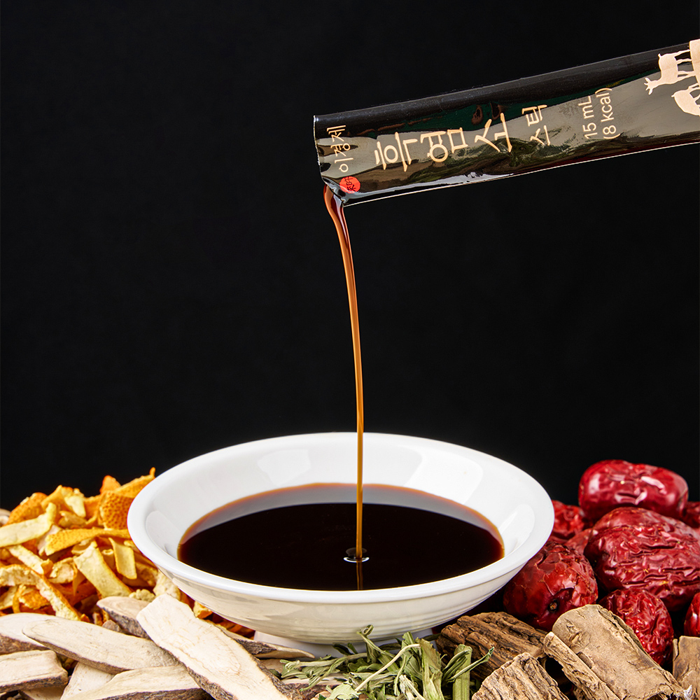 (총 4박스 120포 4개월분) 흑염소 매니아 이경제 흑염소 스틱 액기스 즙 진액 국내산 이경재 30포 15ml, 4개