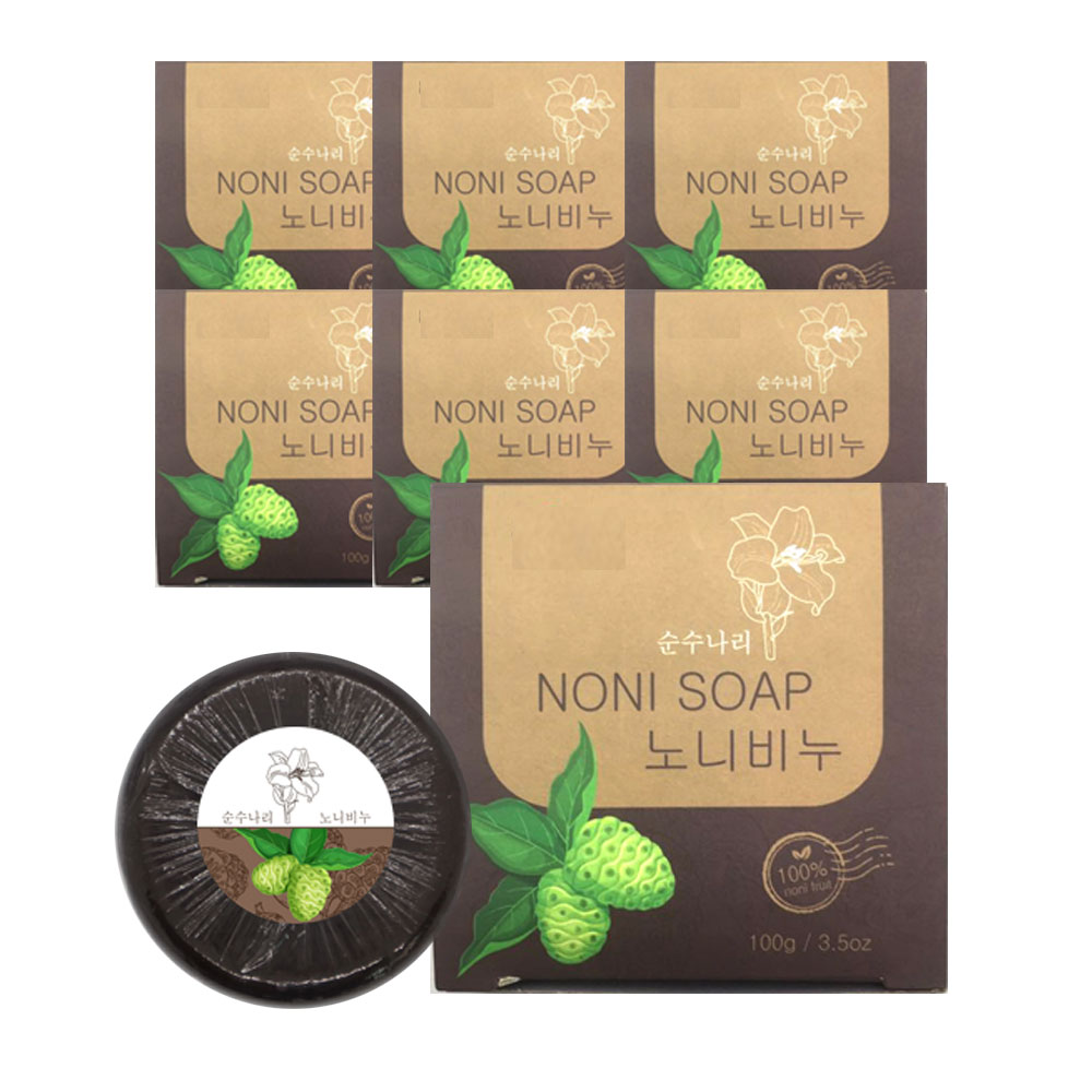 순수나리 베트남 노니비누 6개