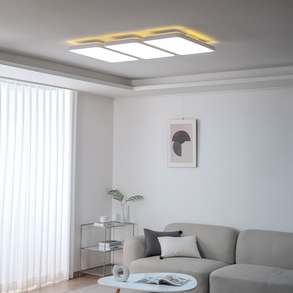 LED 거실등 120W 거실조명 LED 방등 전등교체 플리커프리 방등 천장조명