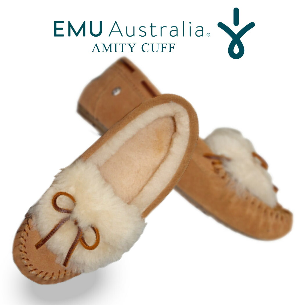 에뮤 EMU Amity Cuff 아미티 커프 여성 모카신 W11200 5컬러 - 상세 이미지 3