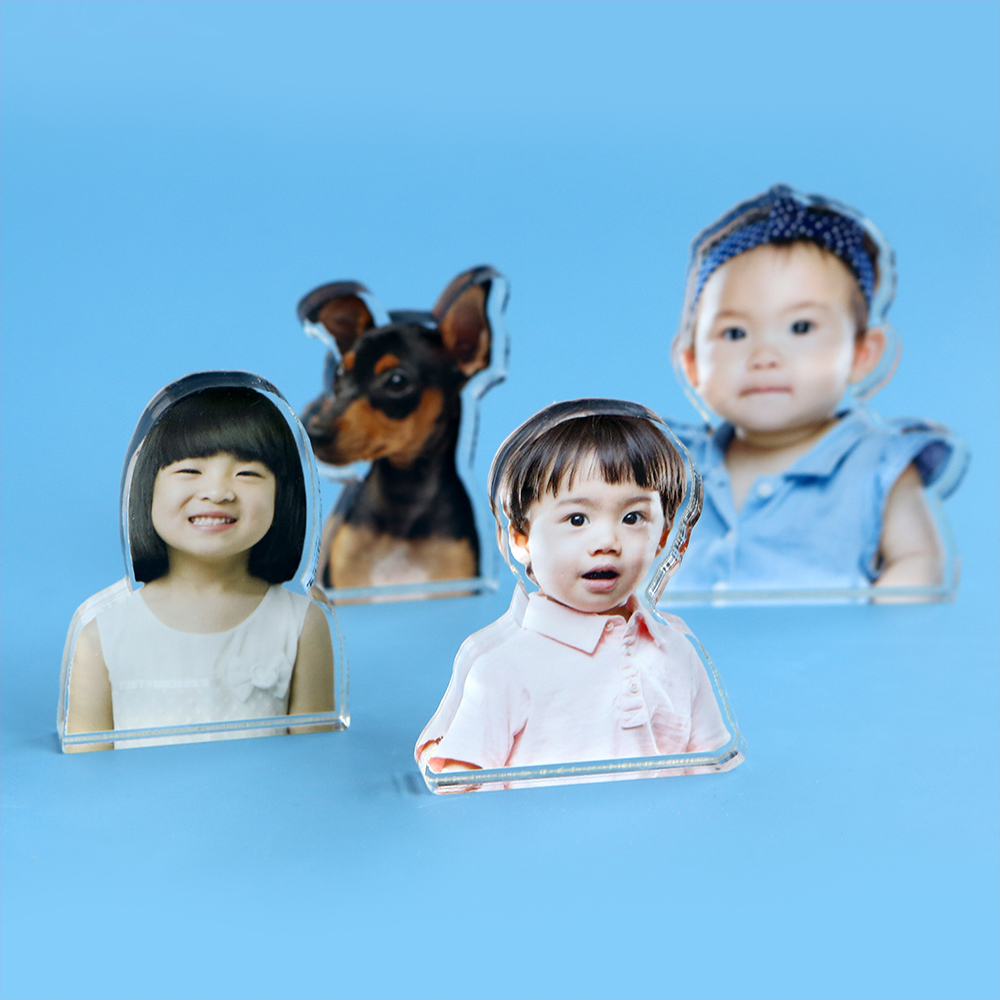 사진액자 아크릴 포토테이블 소형 탁상용 인테리어 사진 미니액자