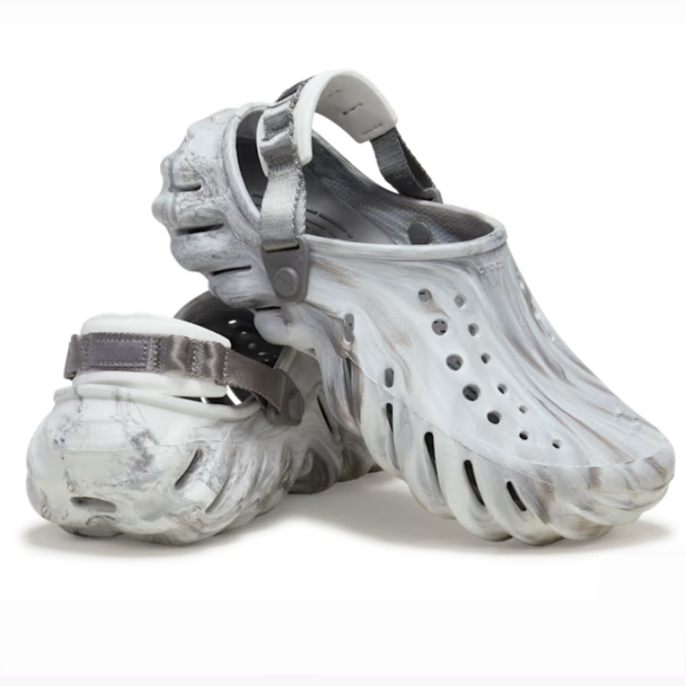 CROCS 크록스 에코 클로그 본 블랙 문라이트 마블 - 상세 이미지 5