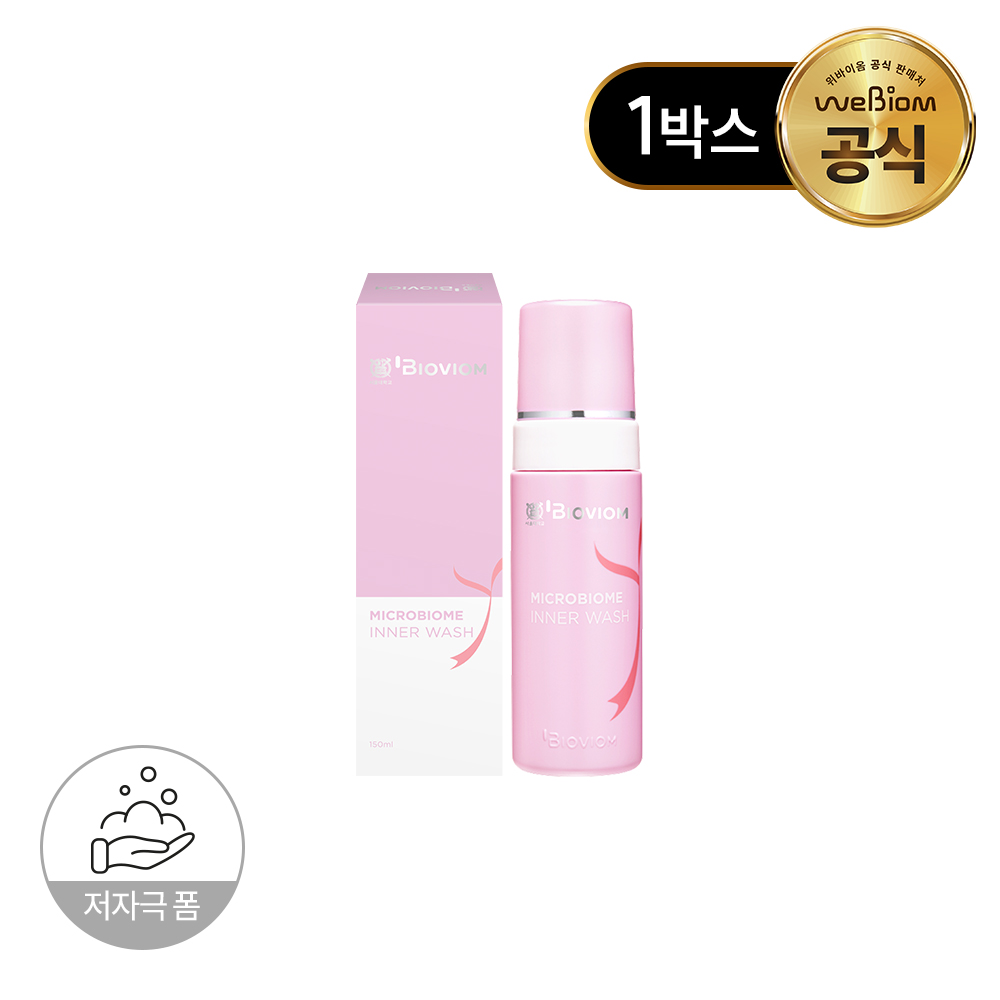 위바이옴 마이크로바이옴 이너워시 여성청결제 150ml, 1개 - 상품 이미지