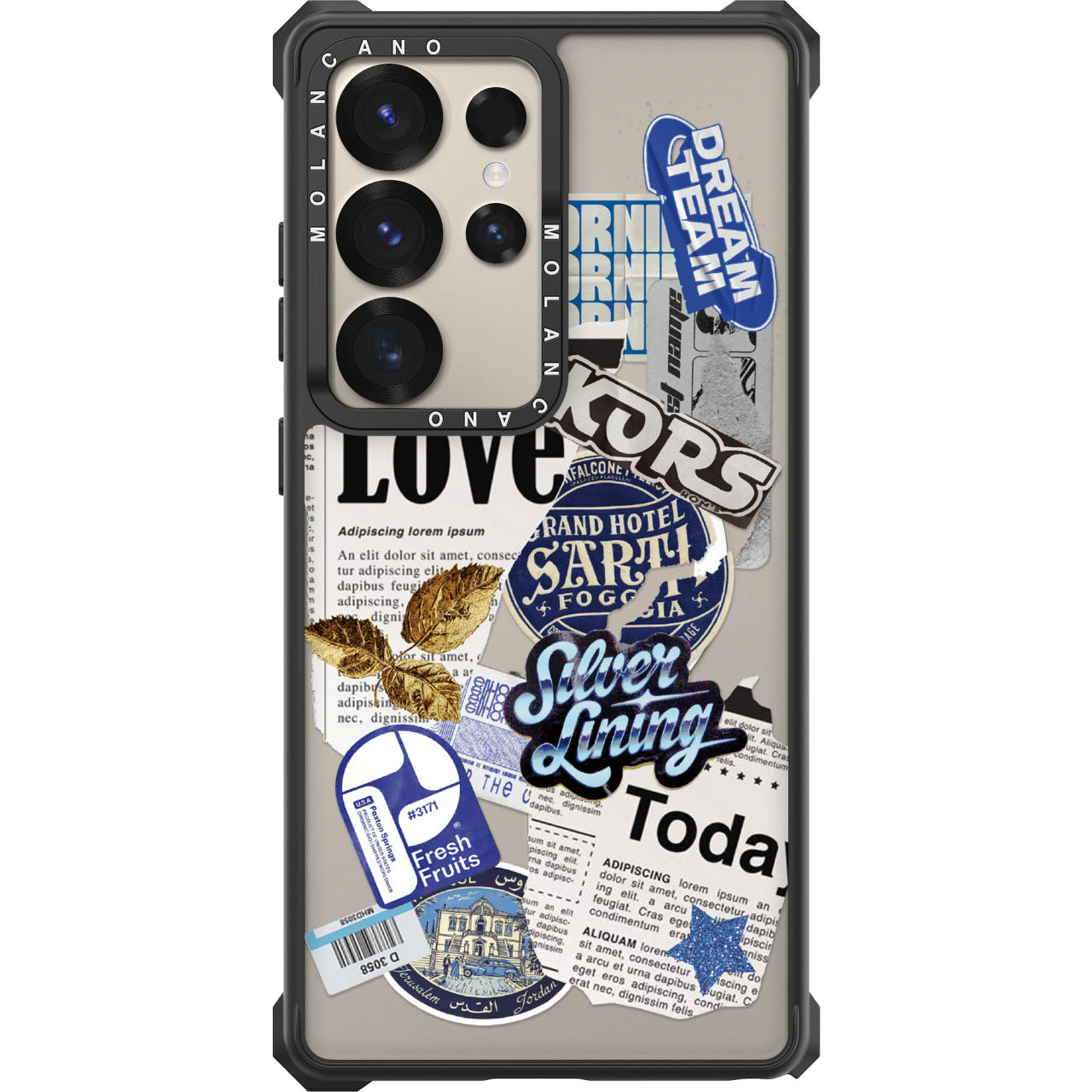 갤럭시 S25 울트라 임팩트 제로 맥세이프 디자인 투명 범퍼 케이스 드림팀