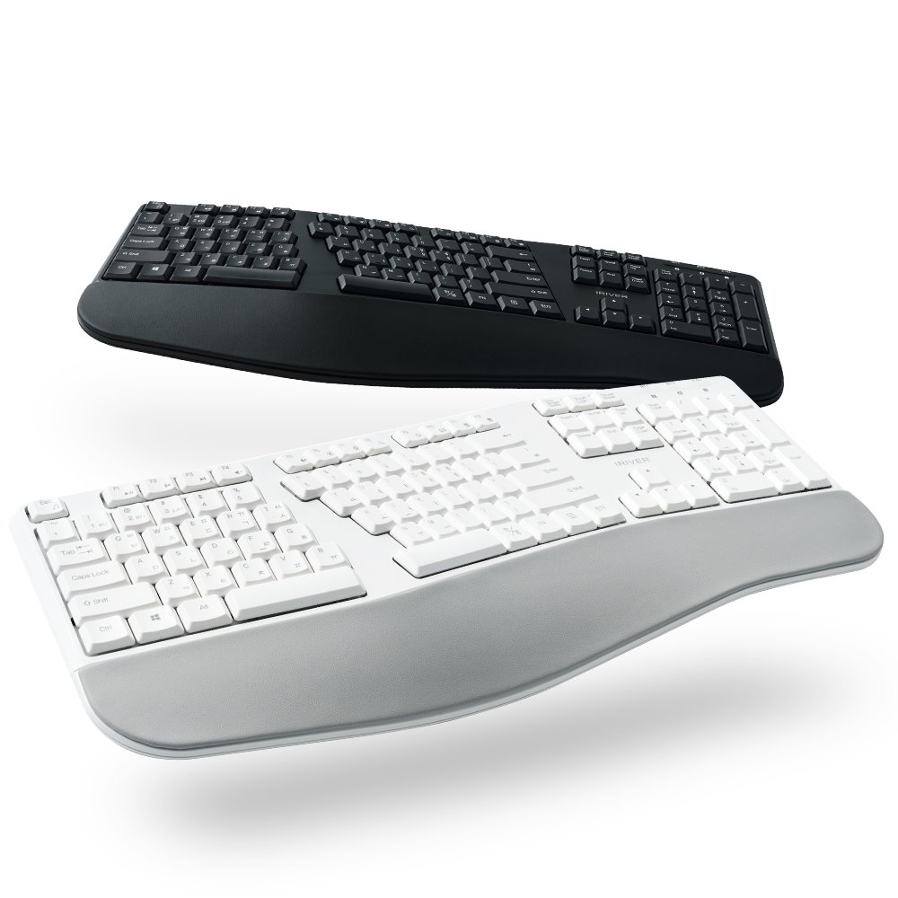 아이리버 EQwear-ERGO WAVE EW3 인체공학 블루투스 무선 키보드