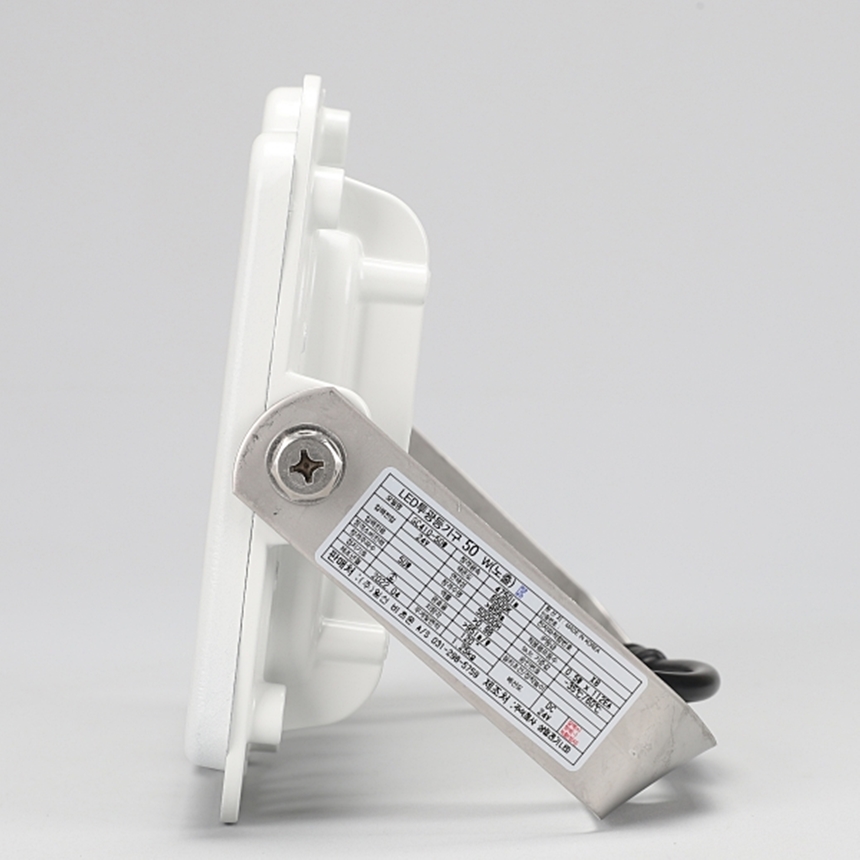 LED 투광등 사각투광기 공장등 선박용 DC24V 주광색 50W - 상세 이미지 2