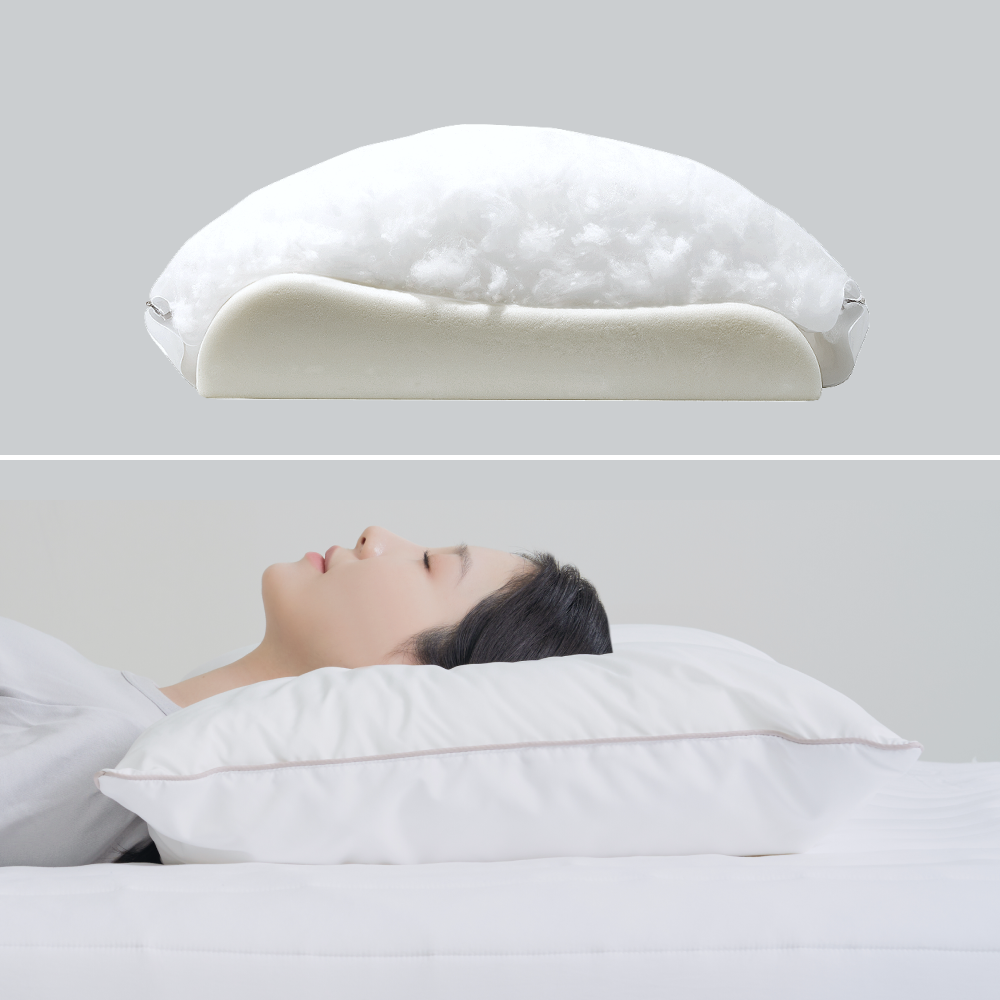 에르고필 메모리폼 기능성 경추베개 거북목 일자목 목디스크