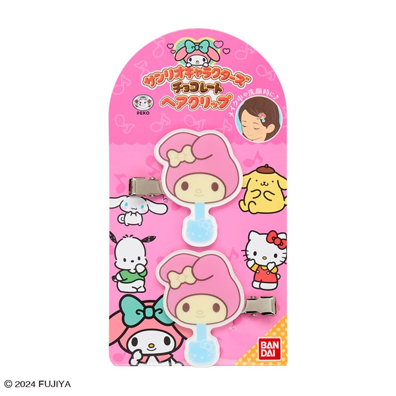 산리오 SANRIO 캐릭터 초콜릿 헤어클립 043079 - 상세 이미지 5