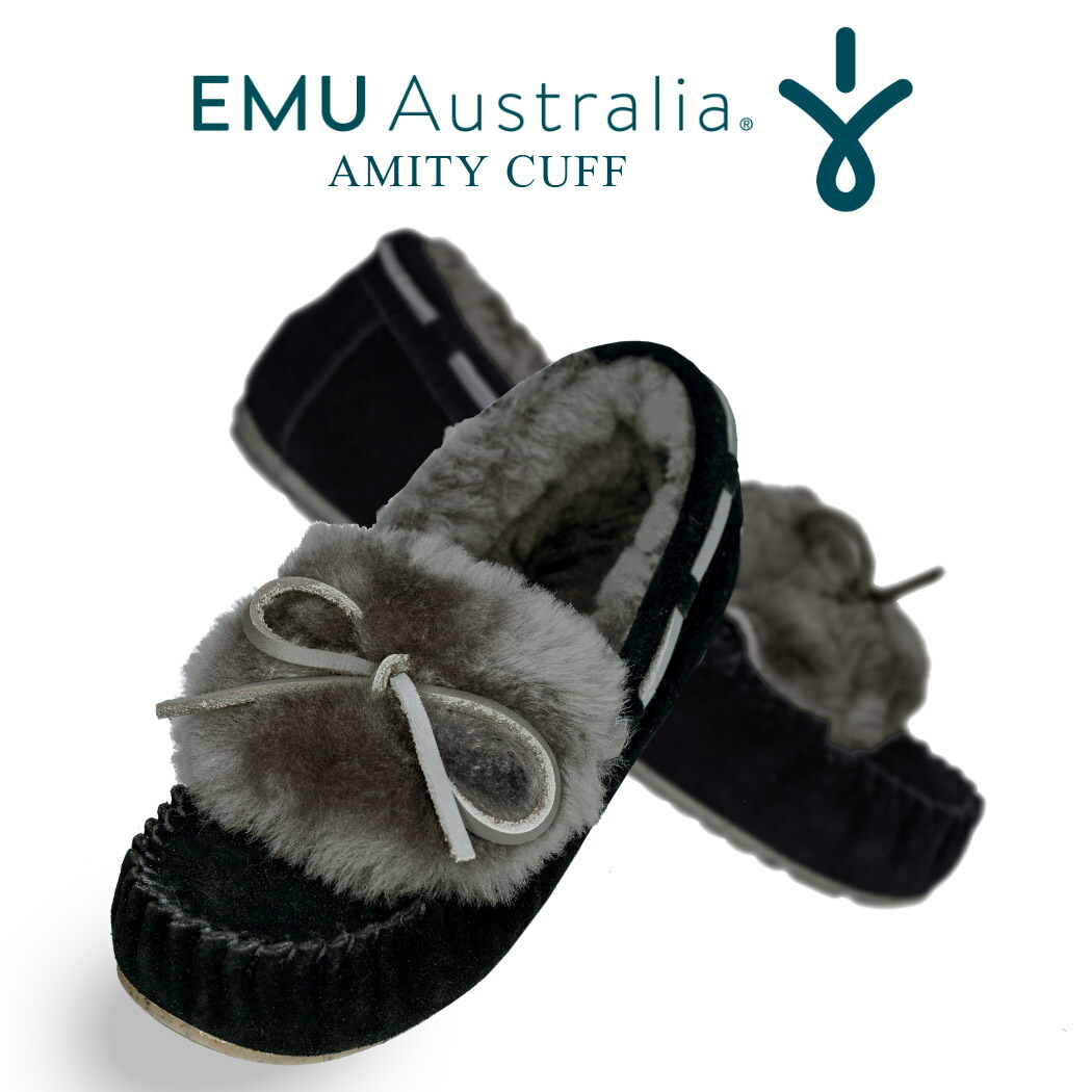 에뮤 EMU Amity Cuff 아미티 커프 여성 모카신 W11200 5컬러 - 상세 이미지 2