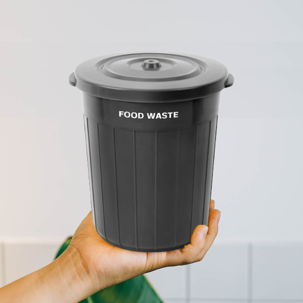 노멀라이프 미니 음식물쓰레기통 가정용 냉동 음식쓰레기통 차콜
