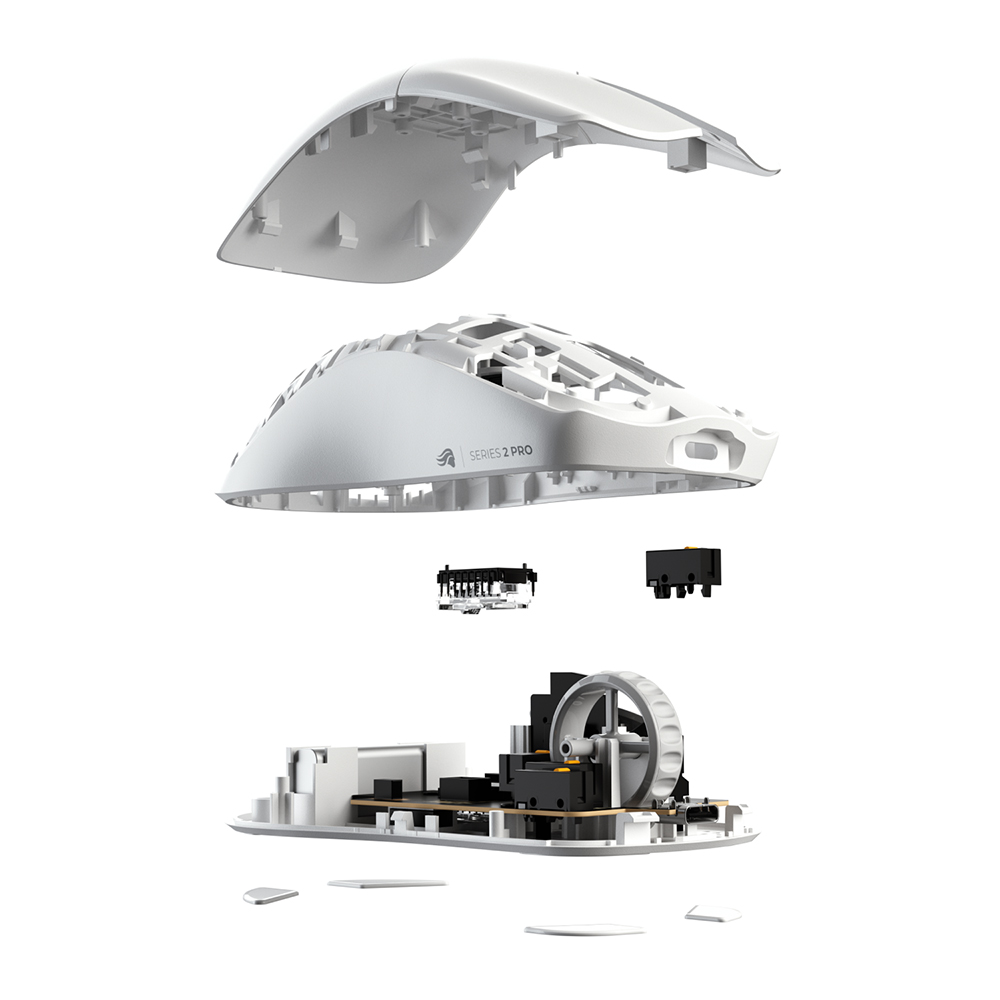 글로리어스 SERIES 2 PRO 8K WIRELESS WHITE 유무선 게이밍 마우스 이미지 6