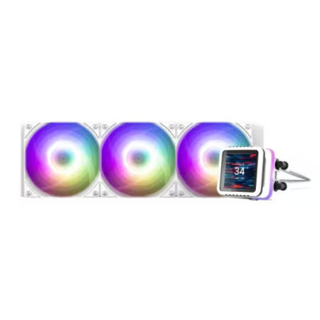 잘만 ALPHA II DS A36 수냉 CPU 쿨러 (화이트)