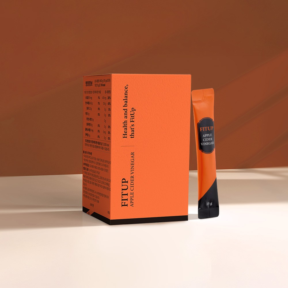 애사비 스틱 핏업 애플사이다비니거 유기농 사과식초 자연발효 초모 고농축 30포, 1개