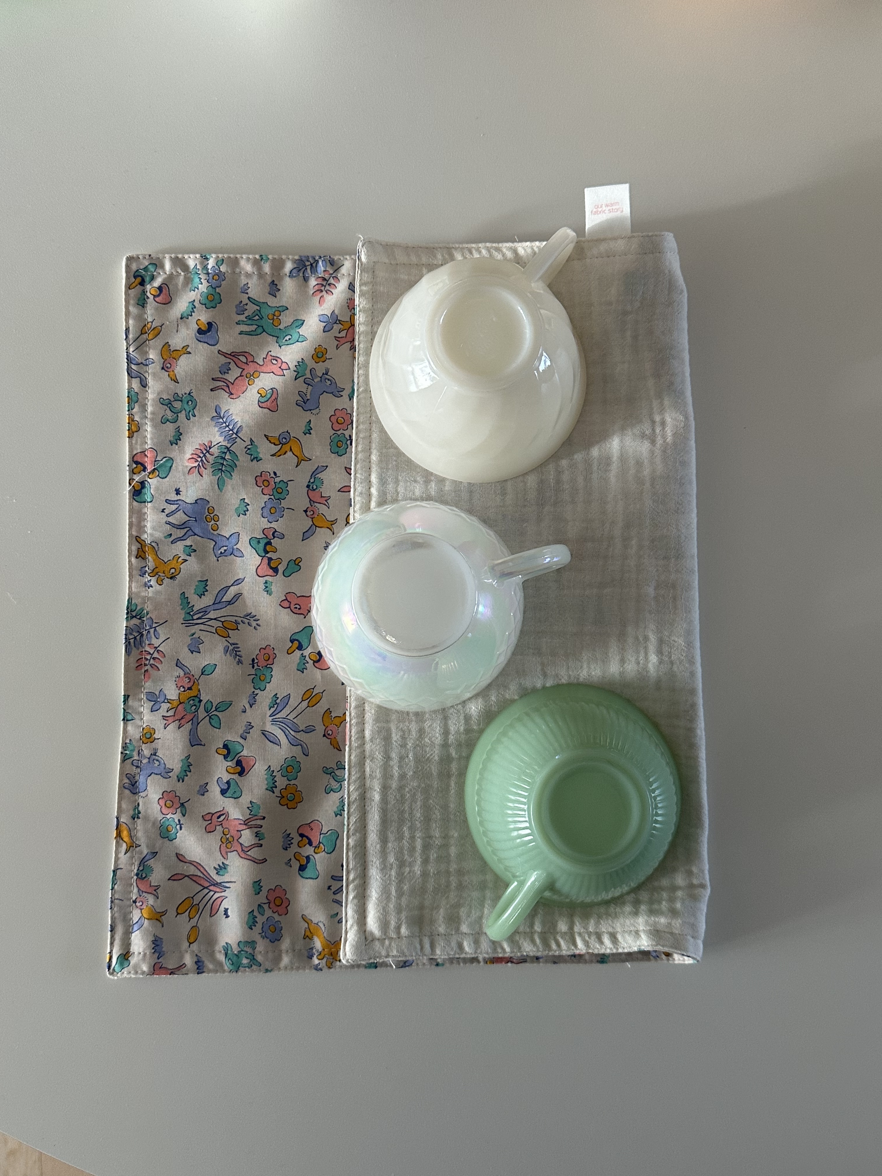 디어 키친크로스 주방 핸드타올 친환경 빨아쓰는 행주 면거즈 - 상세 이미지 3