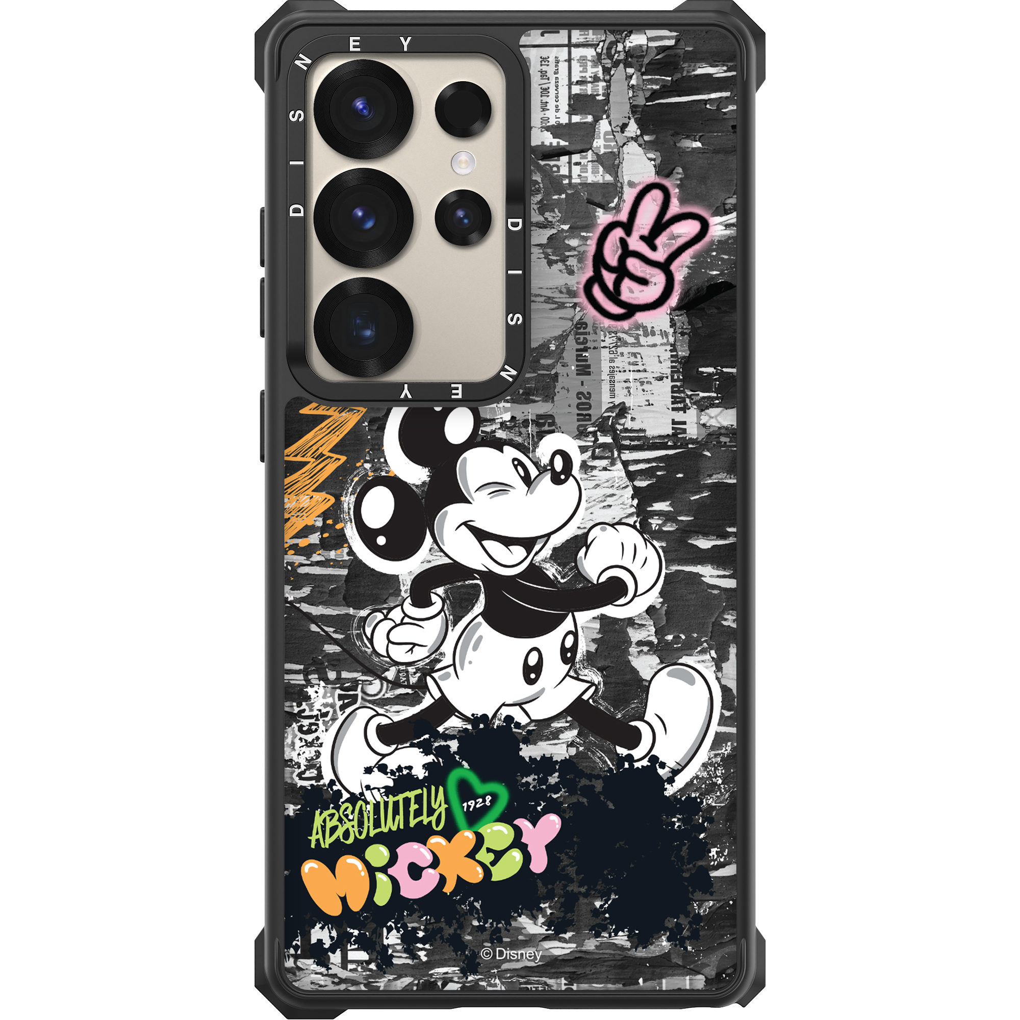 모란카노 2배자력 맥세이프 임팩트 제로 디즈니 디자인 범퍼 케이스 윙크, 갤럭시S25울트라