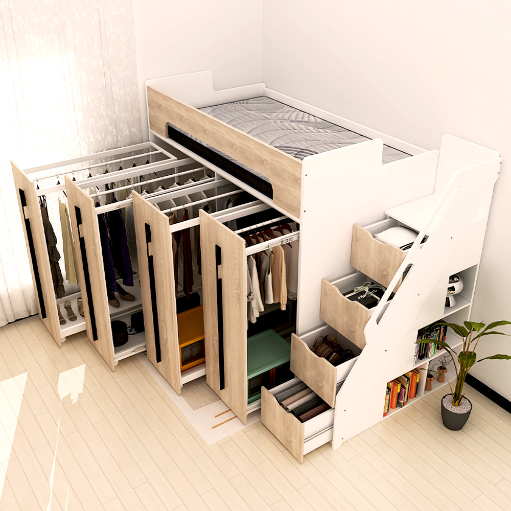 네오 슬라이딩 옷장 수납 벙커침대 슈퍼싱글 SS