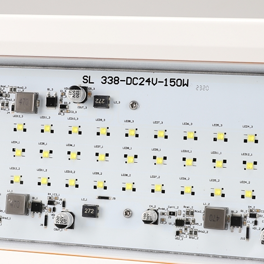 LED 투광등 사각투광기 공장등 선박 트렉터 지게차 무극성 주광색 150W 이미지 6