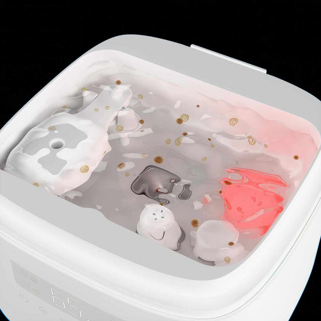 케어미스트 저온 가열식 가습기 가정용 아기 신생아 대용량 통세척 UV 살균 거실 스마트