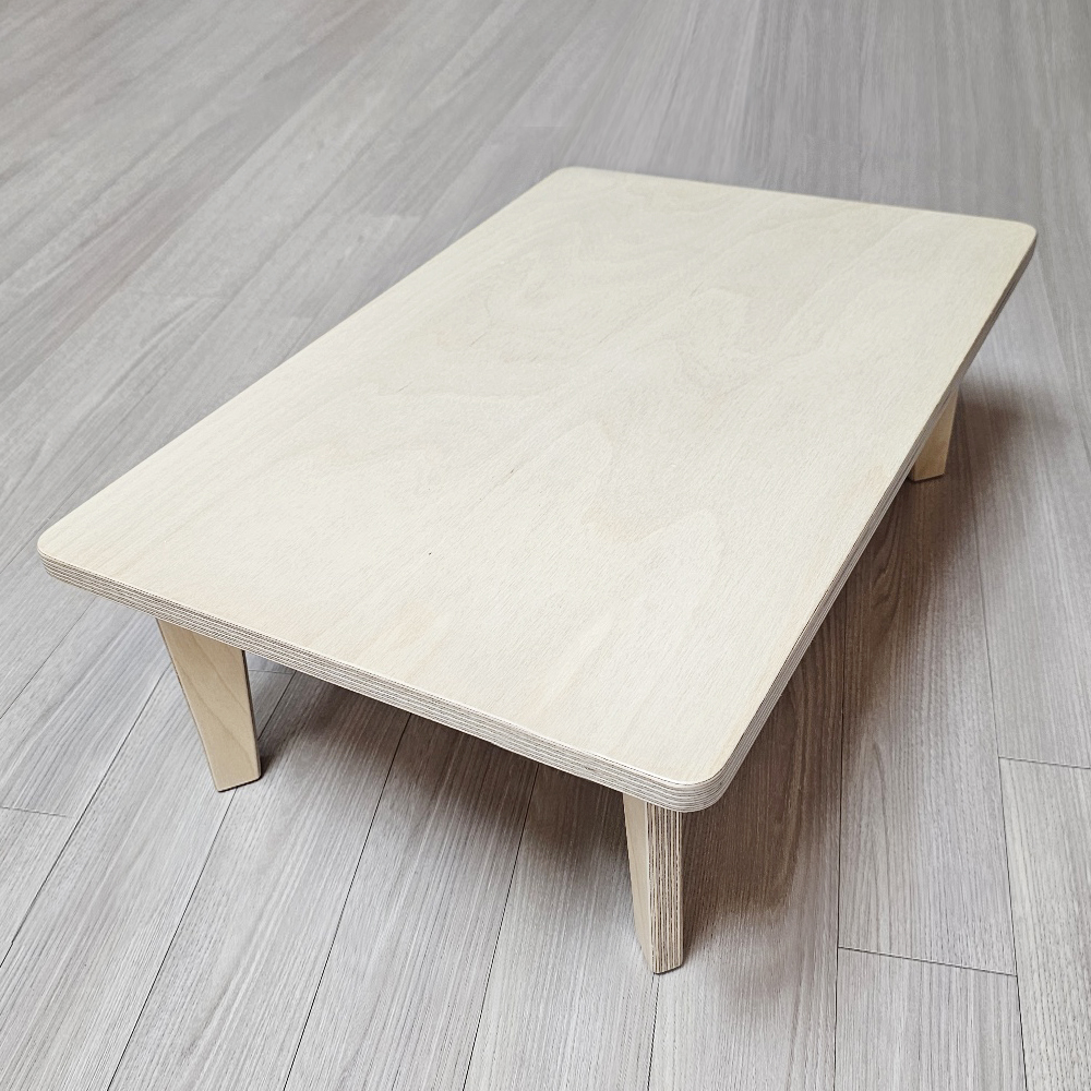 (400x600) 아이앤몬티 자작나무 좌식 좌탁 테이블 사이드 우드 책상