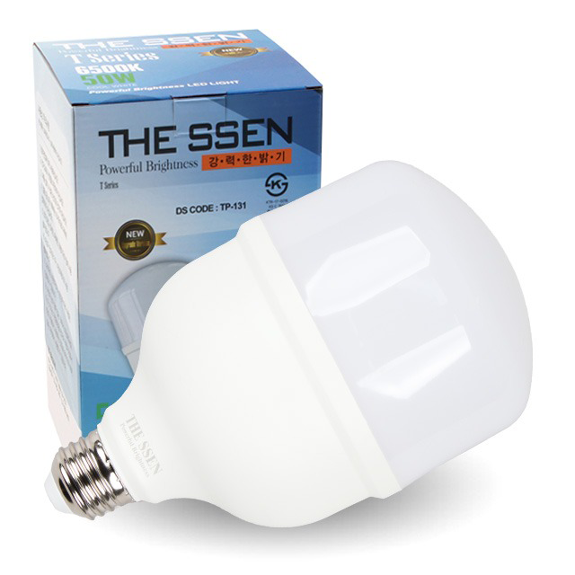 더쎈 LED 하이벌브 전구 SSEN 민무늬 50W 보안등 T램프 - 상품 이미지