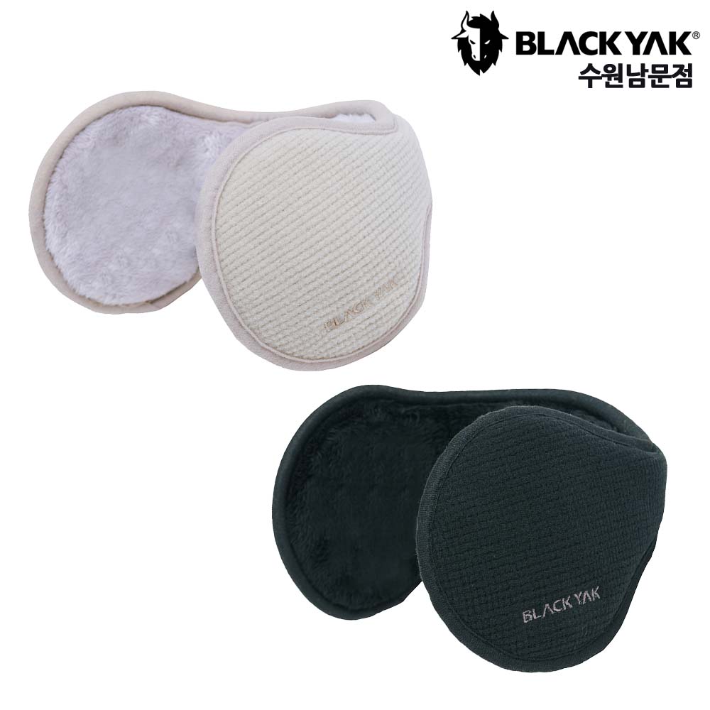 블랙야크 겨울 방한 보온 털 공용 귀마개 귀도리 아웃도어 용품 야크웜귀마개 - 상품 이미지