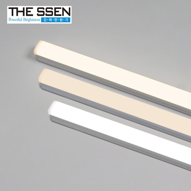 더쎈 LED 일자등 에코 에스파 T10 몰딩형 직부 20W 서울반도체 플리커프리 - 상품 이미지