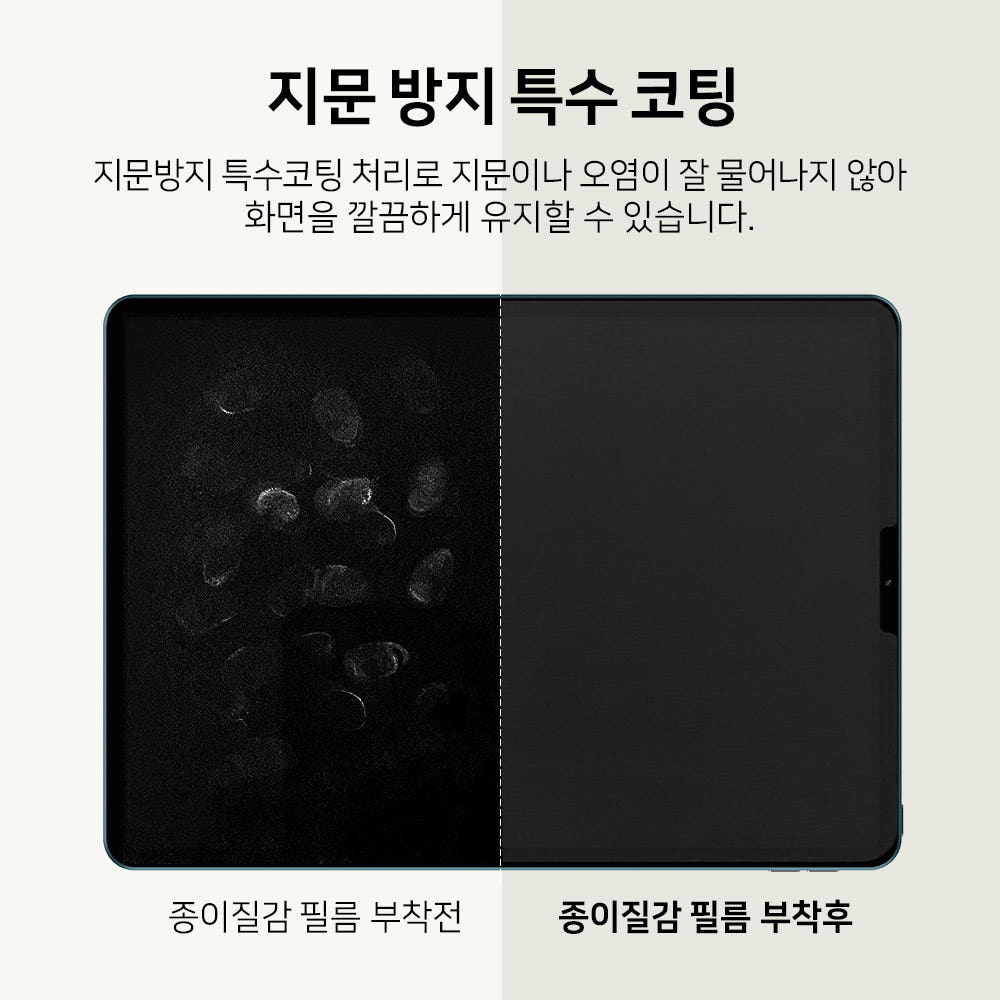랩씨 저반사 지문방지 종이질감 액정보호필름 (소프트 버전) 갤럭시 탭 S7 FE, 1매입 - 상세 이미지 5