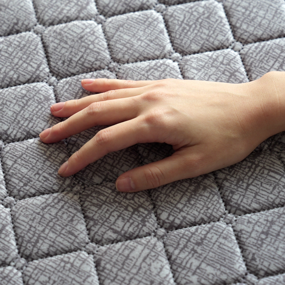 전자파없는 EMF 국산 한일의료기 탄소매트 카본 전기매트 전기요 전기장판 더블, 140x180cm, 그레이