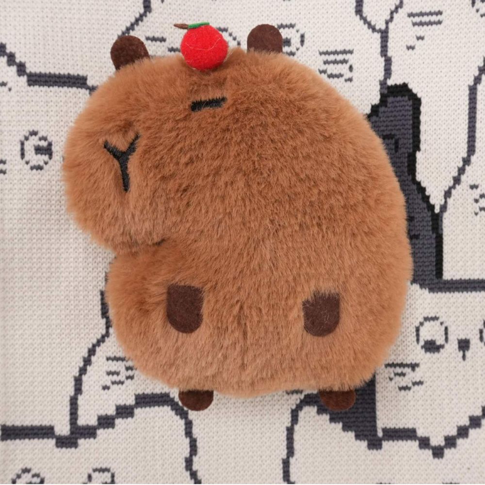 카피바라 인형 키링 키홀더 귀여운 동물 가방고리 백꾸 가꾸 백참 - 상세 이미지 3