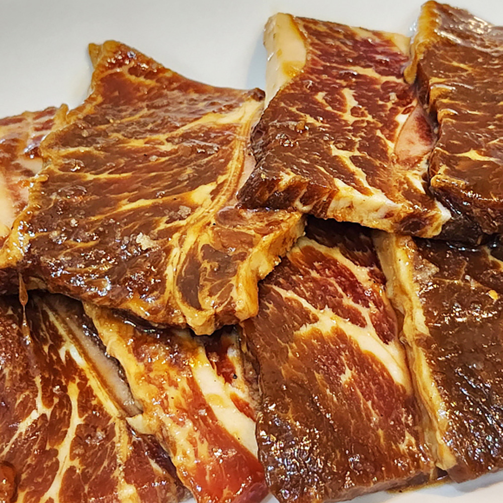 그곳에가면 산지직송 맛상 한입 LA갈비 1kgx2팩 HACCP가공 양념 꽃갈비 소갈비 이미지 8